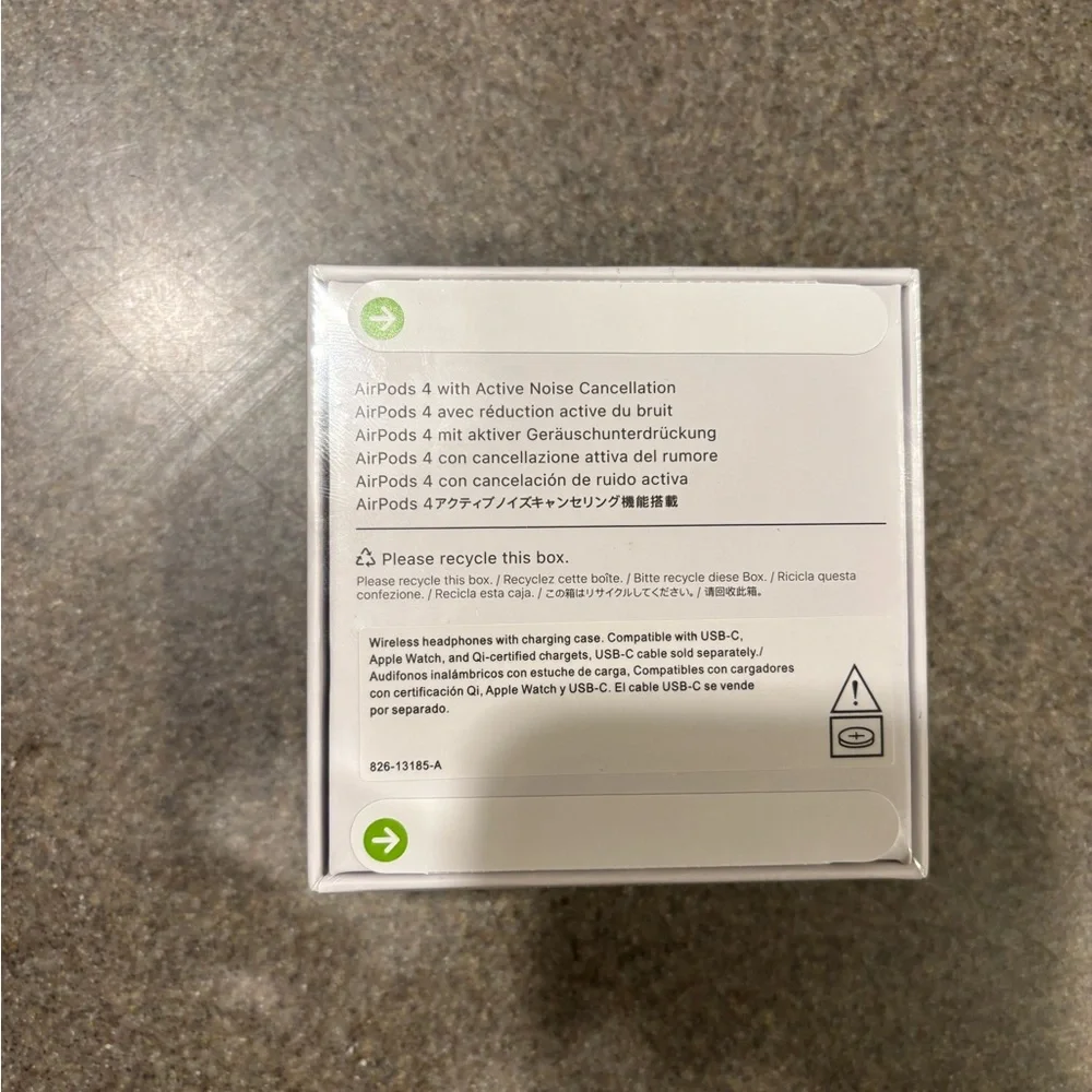 Apple White AirPods Headset with Charging Case